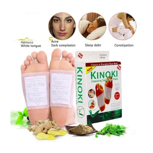 Kinoki Patchs Détox pour les Pieds 10 Pièces
