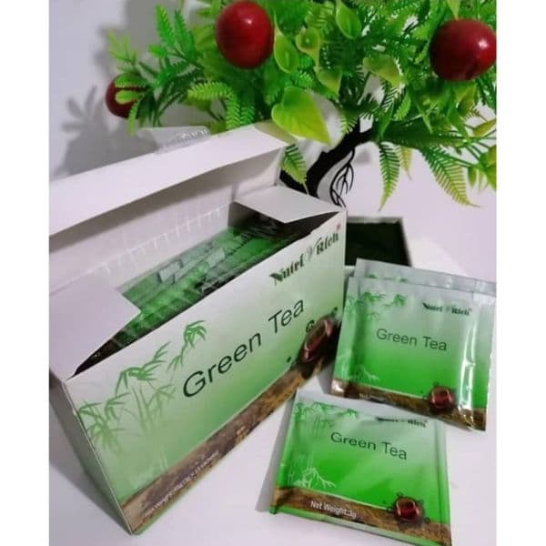 Thé Vert de Longrich 100% Naturel green tea, 15 Sachets
