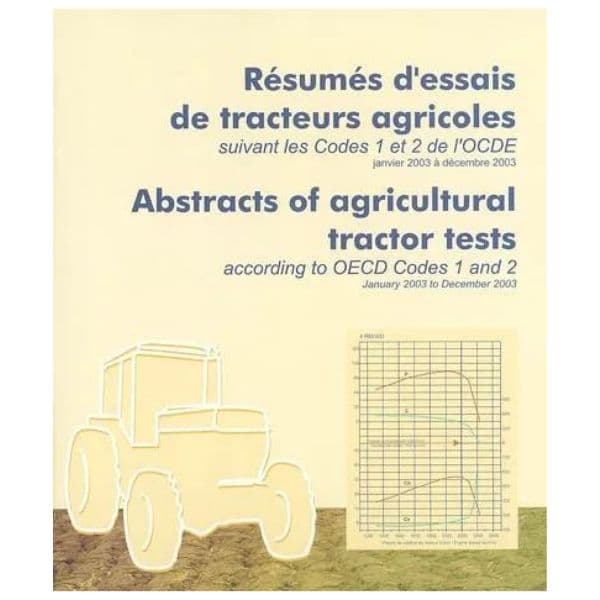 Résumés D’essais De Tracteurs Agricoles