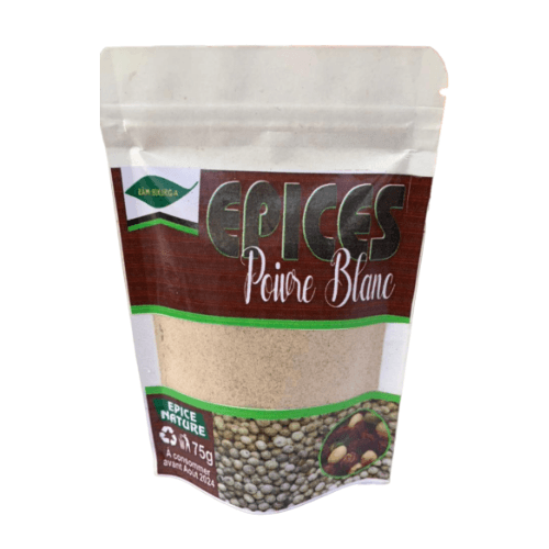 Epices Nature Moulue au Poivre Blanc 75g
