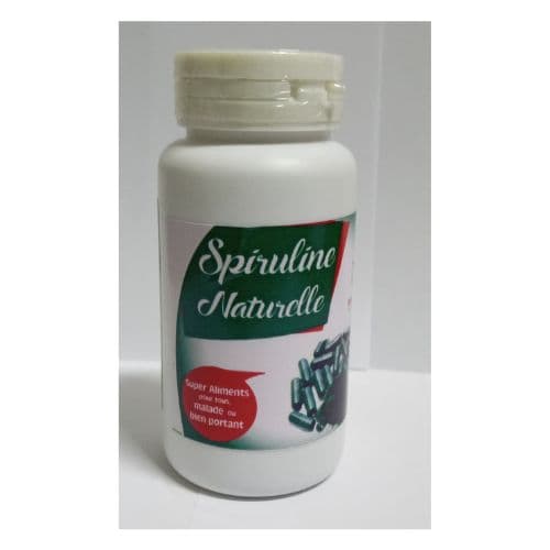 Spiruline Naturelle Boite de 100 Gélules