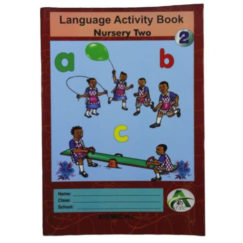 Livre Scolaire Language activity book Nursery 2