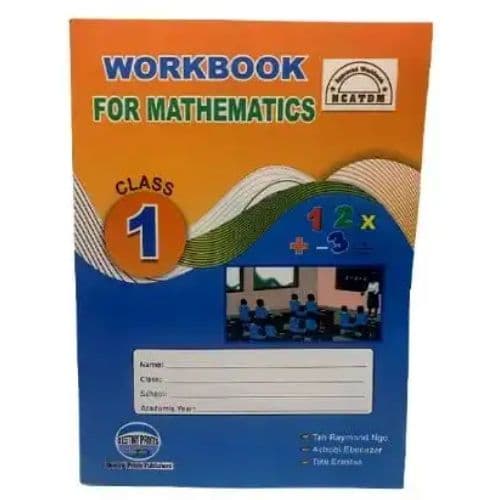 Livre scolaire Workbook Of Mathematics class 1