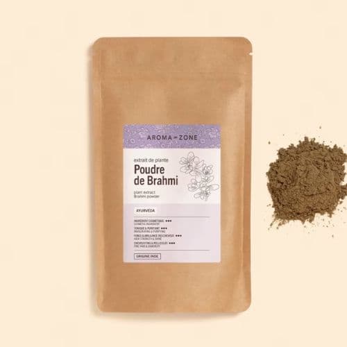Poudre de Brahmi pour soins de la peau et des cheveux AROMA-ZONE 250g
