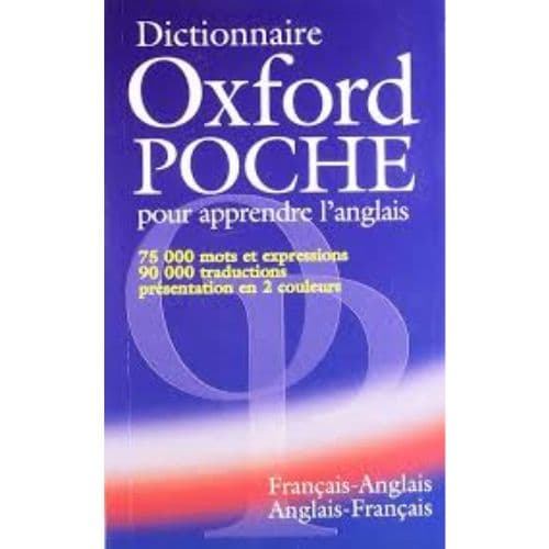 Dictionnaire Bilingue Oxford Poche 1er cycle ESG/TECHN