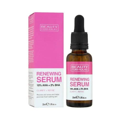 Sérum Visage Régénérant 10% AHA + 2% BHA BEAUTY FORMULAS 30ml