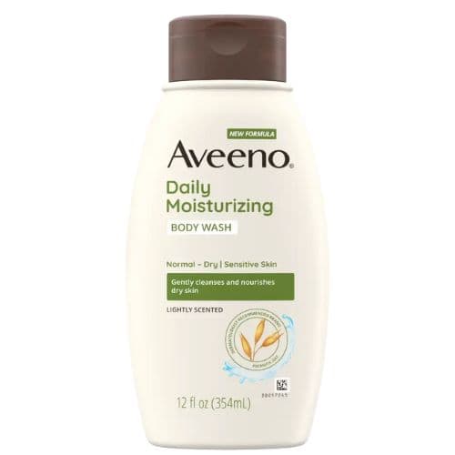 Gel douche hydratant à l'avoine pour peaux normales à sèches AVEENO 354ml