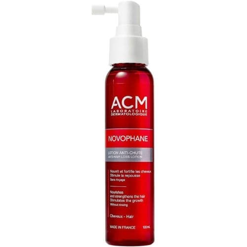 Lotion Anti-Chute de cheveux chroniques ou occasionnelles ACM NOVOPHANE 100 ml