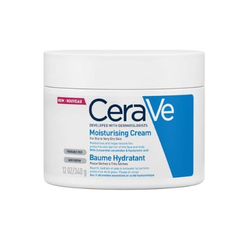 CERAVE BAUME HYDRATANT aux 3 céramides essentiels et acide hyaluronique 340G