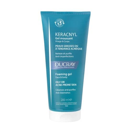 Gel moussant pour peau grasse ou à tendance acnéique ICTYANE DUCRAY 200ml