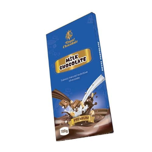 Chocolat au Lait, Crémeux et Nutritif ROYAL CHOCOLATE 100g