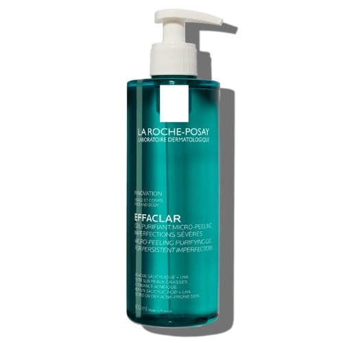 Gel purifiant micro-peeling nettoyant visage et corps LA ROCHE-POSAY 400 ml