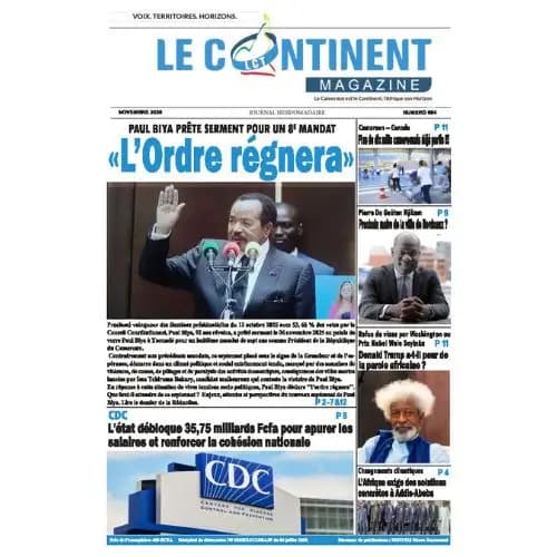 Le continent Magazine N°004 : "L'ORDRE REGNERA"