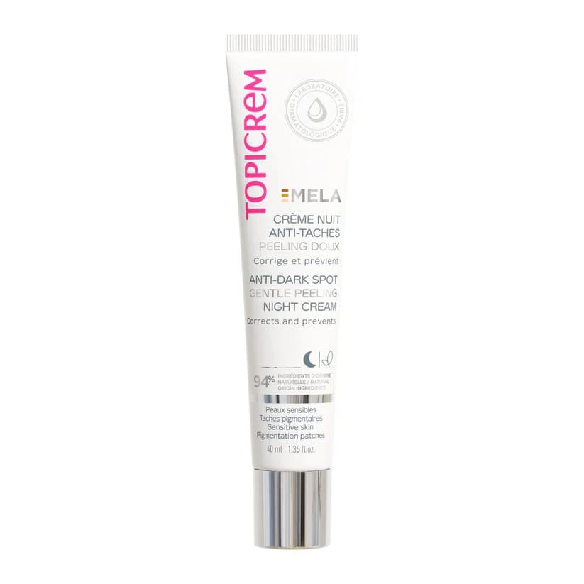 MELA Crème Nuit Anti-Taches Peeling Doux TOPICREM 40 ML