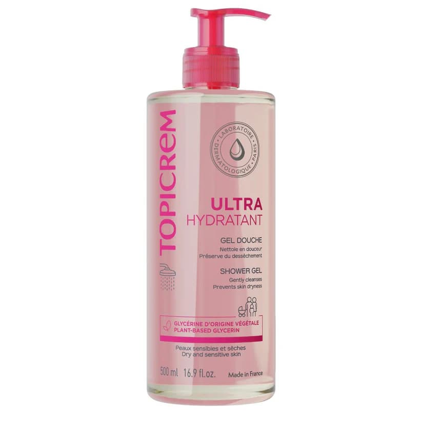 Gel douche Ultra Hydratant TOPICREM 500 ml