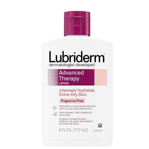 Lotion thérapeutique avancée sans parfum LUBRIDERM 177ml