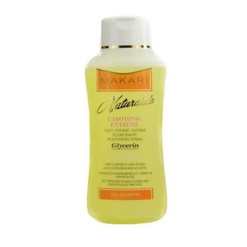 Glycérine Multivitaminée éclaircissante NATURALLE CAROTONIC EXTREME MAKARI 500ml