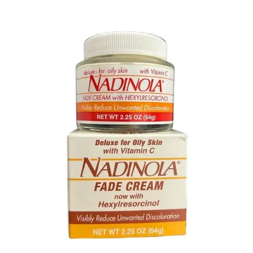 Crème éclaircissante Deluxe pour peaux grasses NADINOLA 64g