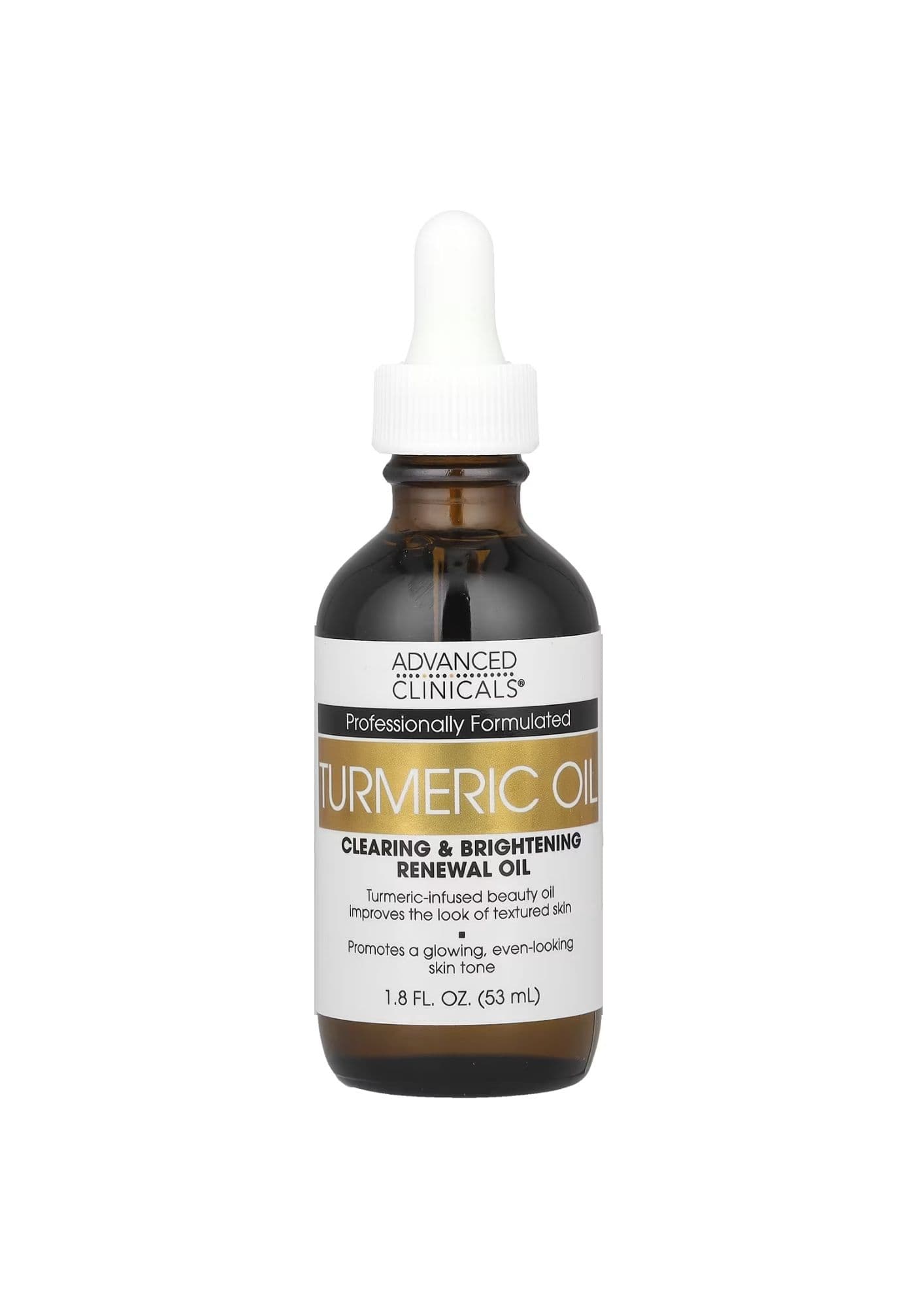 Huile de curcuma pour peaux à problèmes Advanced Clinicals 53ml
