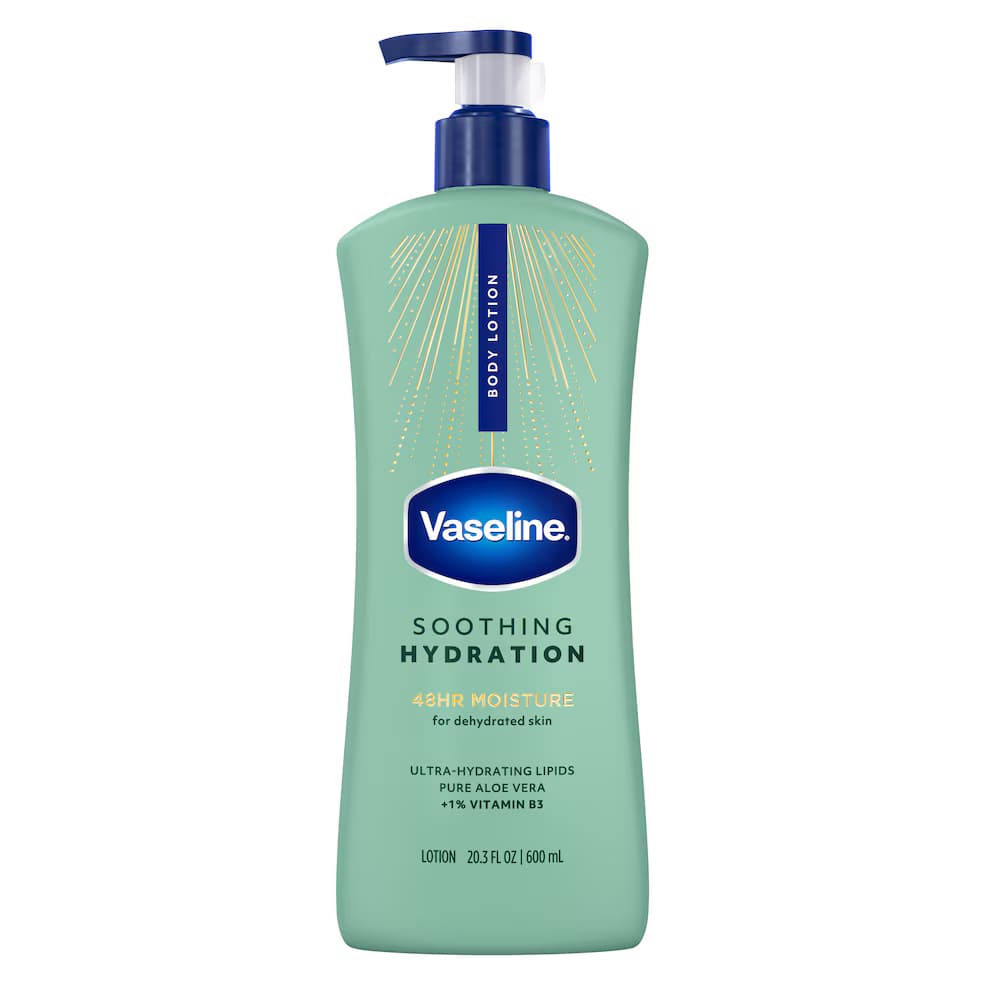 Lotion hydratante apaisante VASELINE 600ml