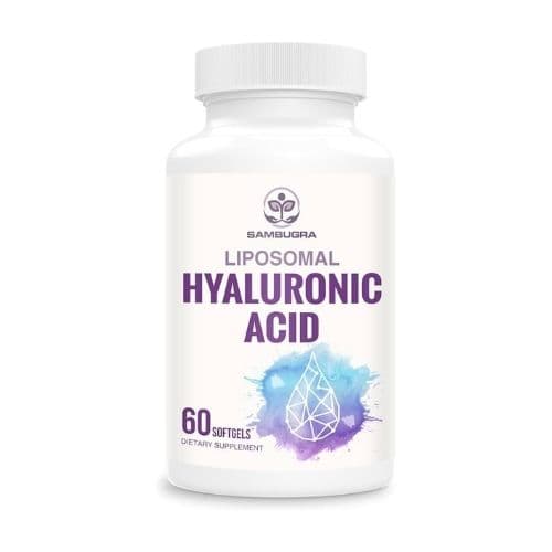 Complément alimentaire à base d’acide hyaluronique liposomal pour la peau SAMBUGRA 60gélules