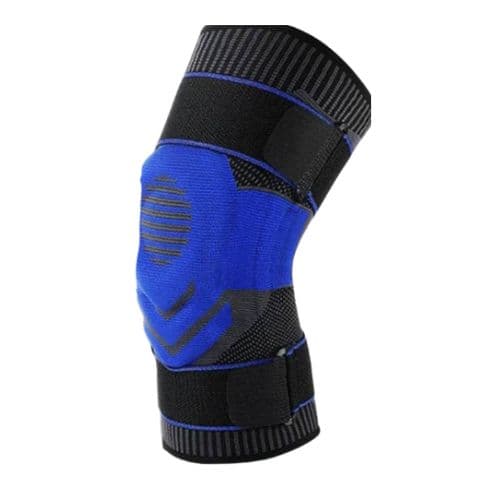Genouillère de compression est conçue pour offrir un soutien et un soulagement de la douleur au genou pendant les activités sportives ou quotidiennes