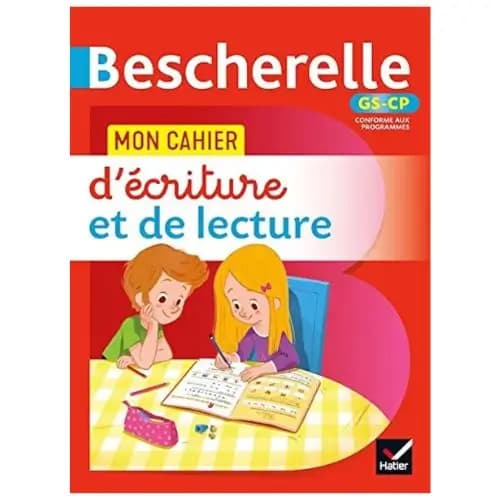 Bescherelle Mon cahier d'écriture et de lecture GS-CP