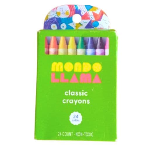 Crayon de 24 Couleurs Non Toxiques MONDO LLAMA