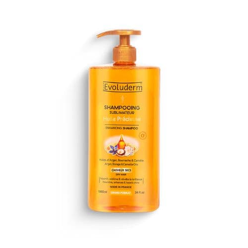 Evoluderm, Shampooing Sublimateur , Huile Précieuse 1000ml