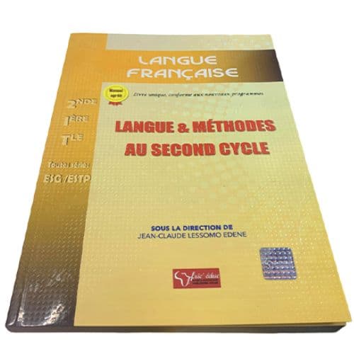 Livre Scolaire De Langue et méthode au 2nde cycle