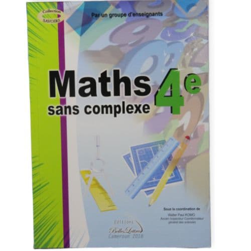 Livre Scolaire De Mathématiques 4ème