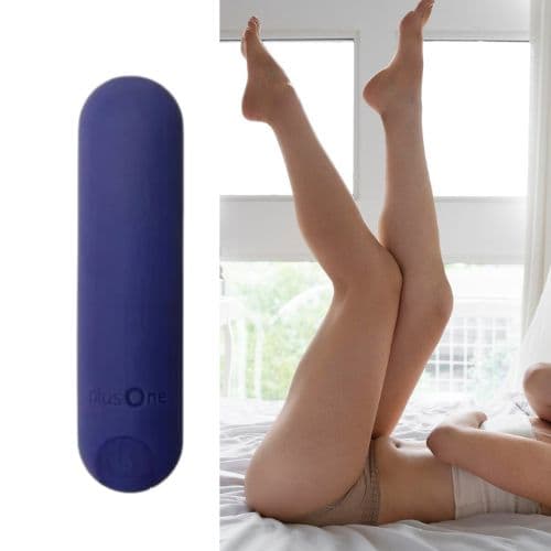 Mini Sextoys Vibromasseur avec 10 modes de vibrations, étanche, Rechargeable USB En Silicone, PlusOne