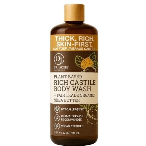 Savon liquide au beurre de karité pour le corps DR JACOBS 946ml
