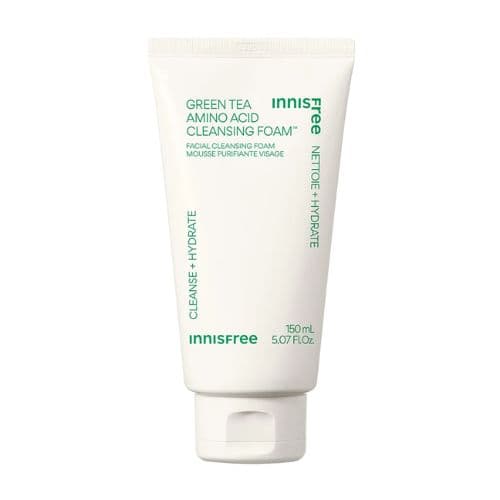 Mousse nettoyante visage aux acides aminés de thé vert INNISFREE 150ml