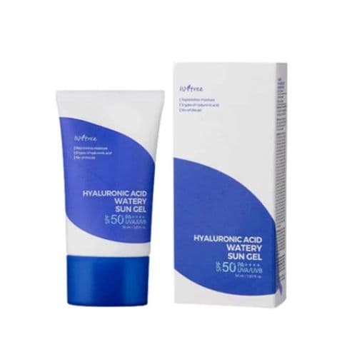 Gel solaire aqueux à l'acide hyaluronique SPF 50+ PA++++ UVA/UVB ISNTREE 50ml