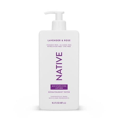 Lotion corporelle hydratant Lavande et rose NATIVE 487ml