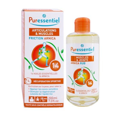 Huile de friction Arnica Articulations & Muscles PURESSENTIEL 200ml