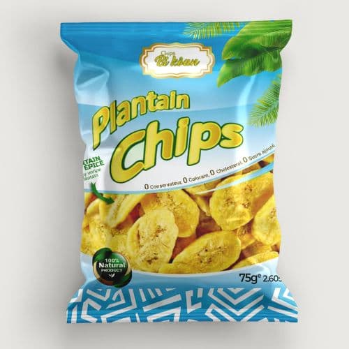 Chips Plantain épicé BI KOAN 75g