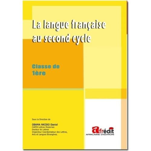 Langue Française au Second Cycle Classe de 1ère